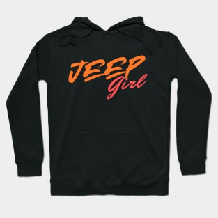 Simple Jeep Girls Hoodie